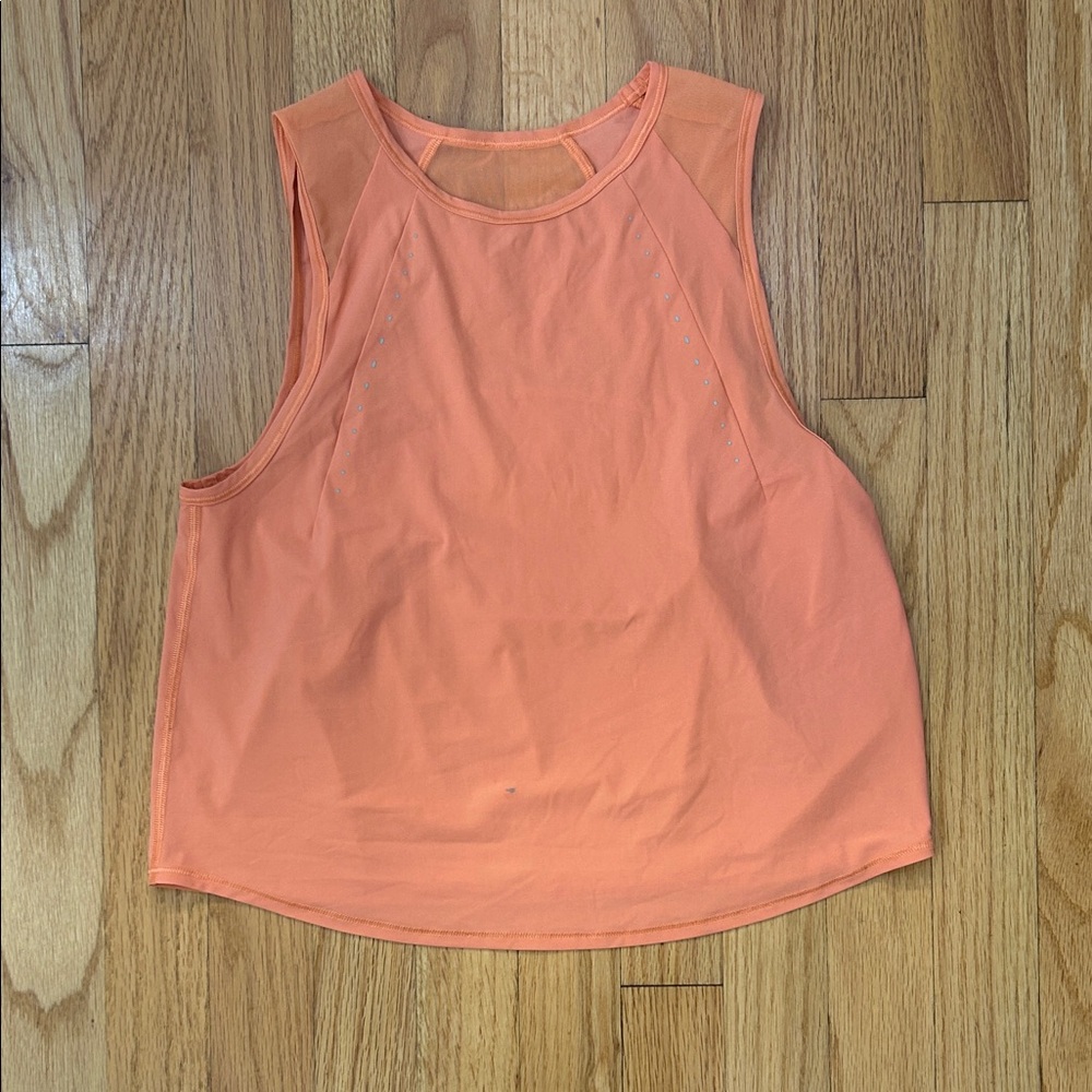 Lululemon Orange Sleeveless Women's Top